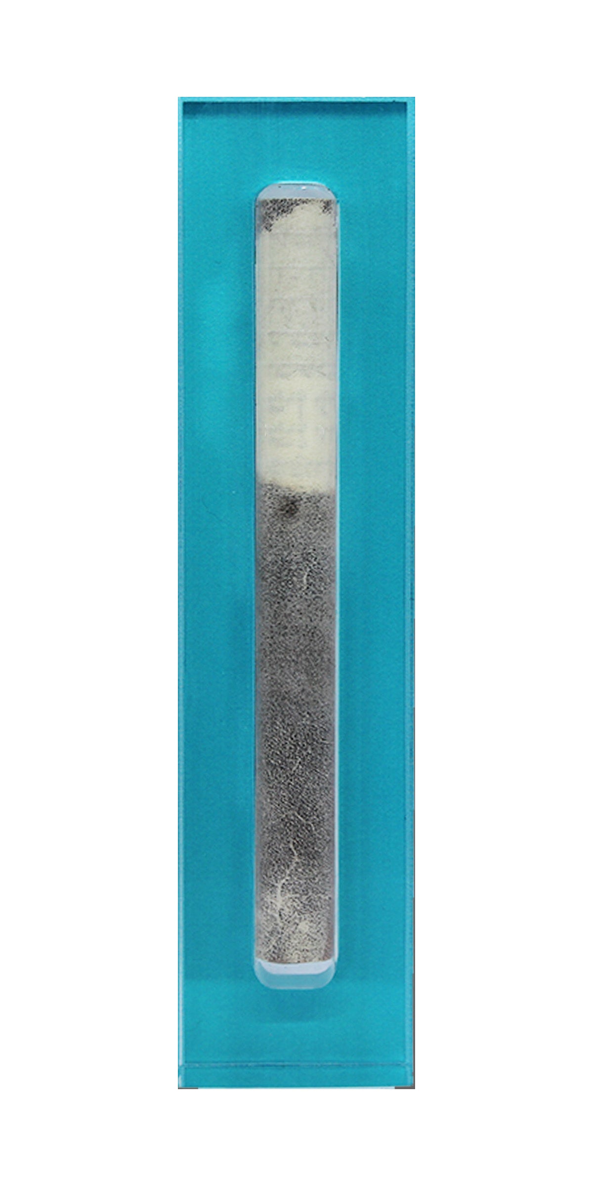 Lucite Mezuzah Teal