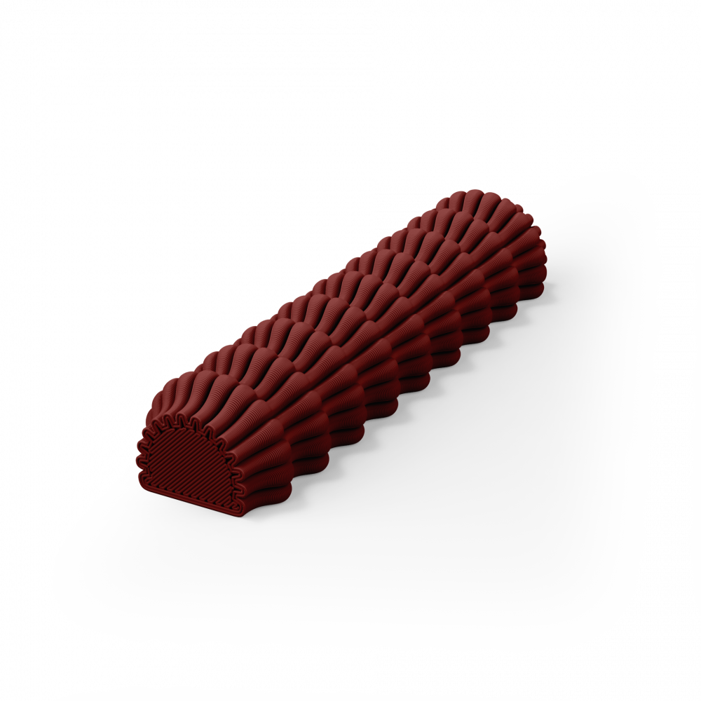 Kolone Mezuzah Ruby Red