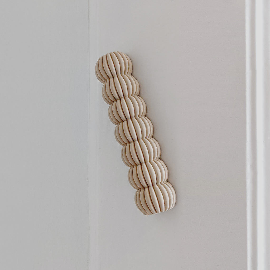 Zayl Lark Beige Mezuzah