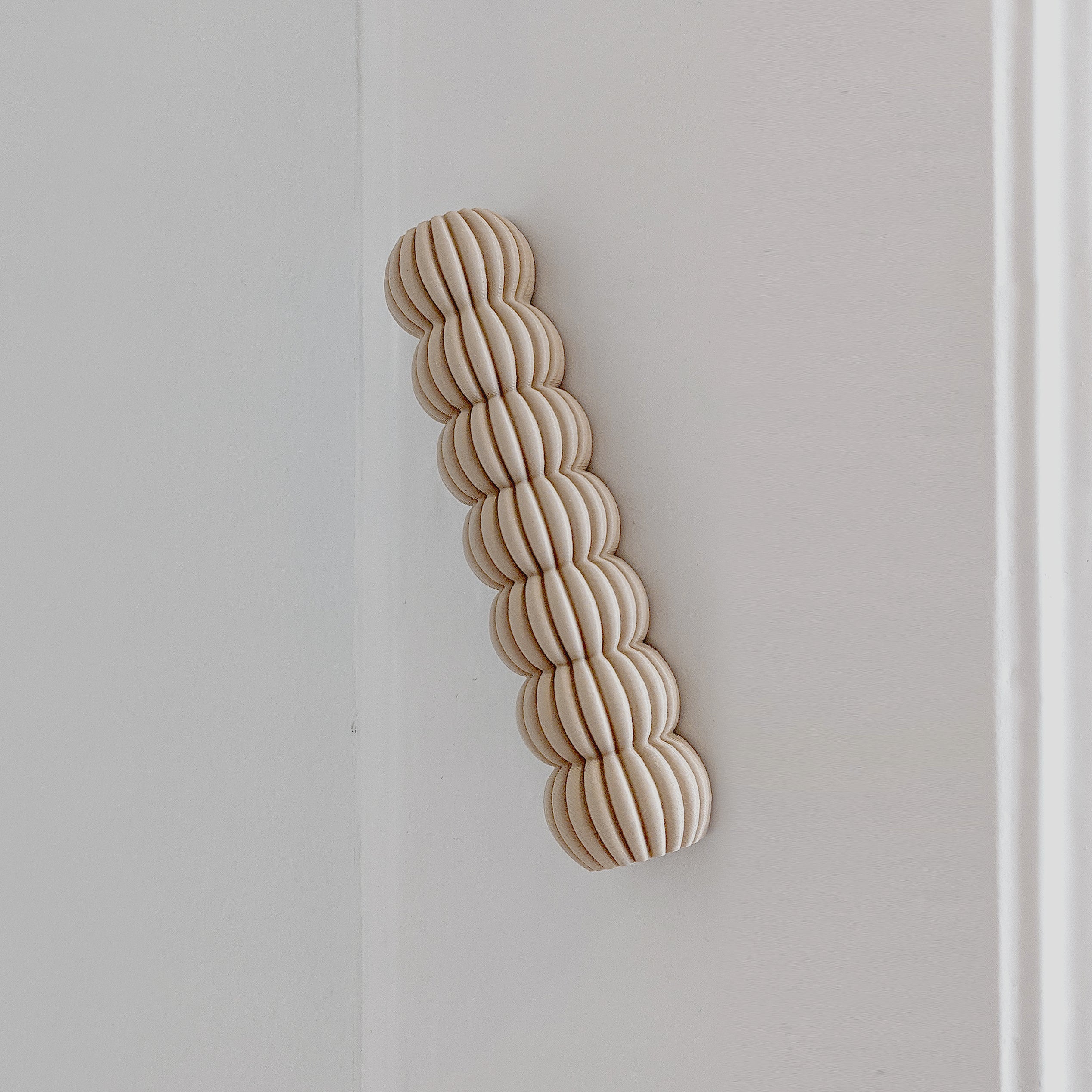 Zayl Lark Beige Mezuzah