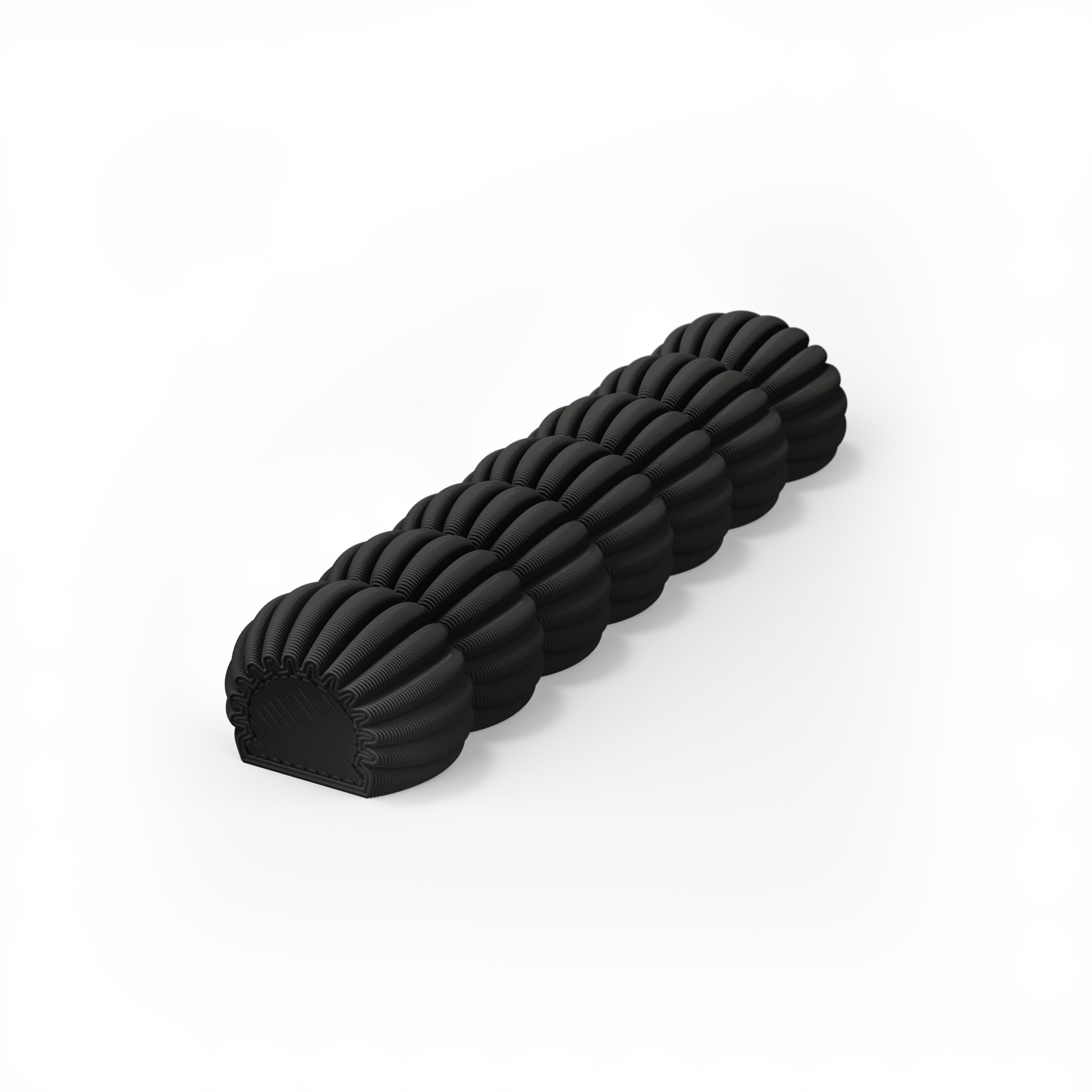Zayl Charcoal Mezuzah
