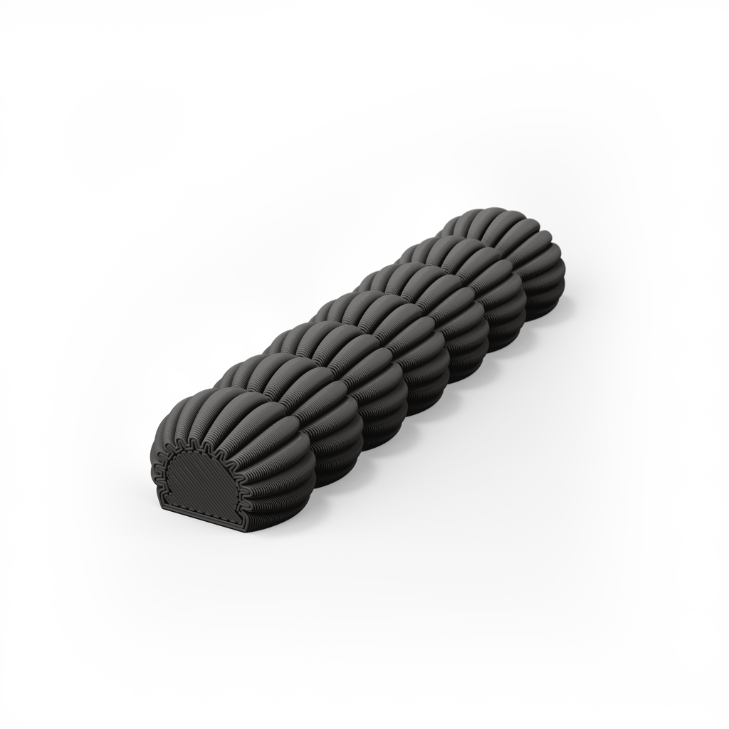 Zayl Graphite Mezuzah