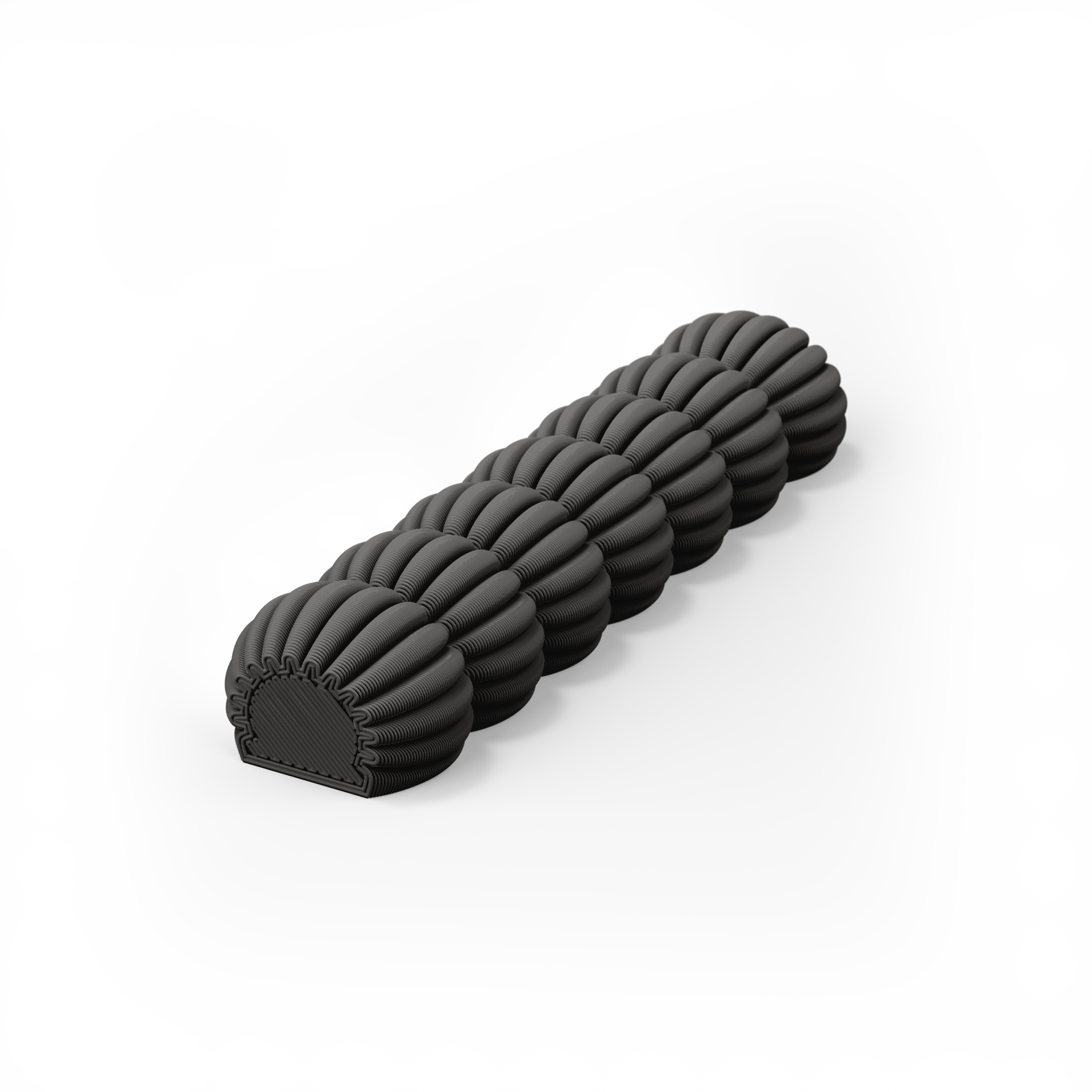 Zayl Graphite Mezuzah