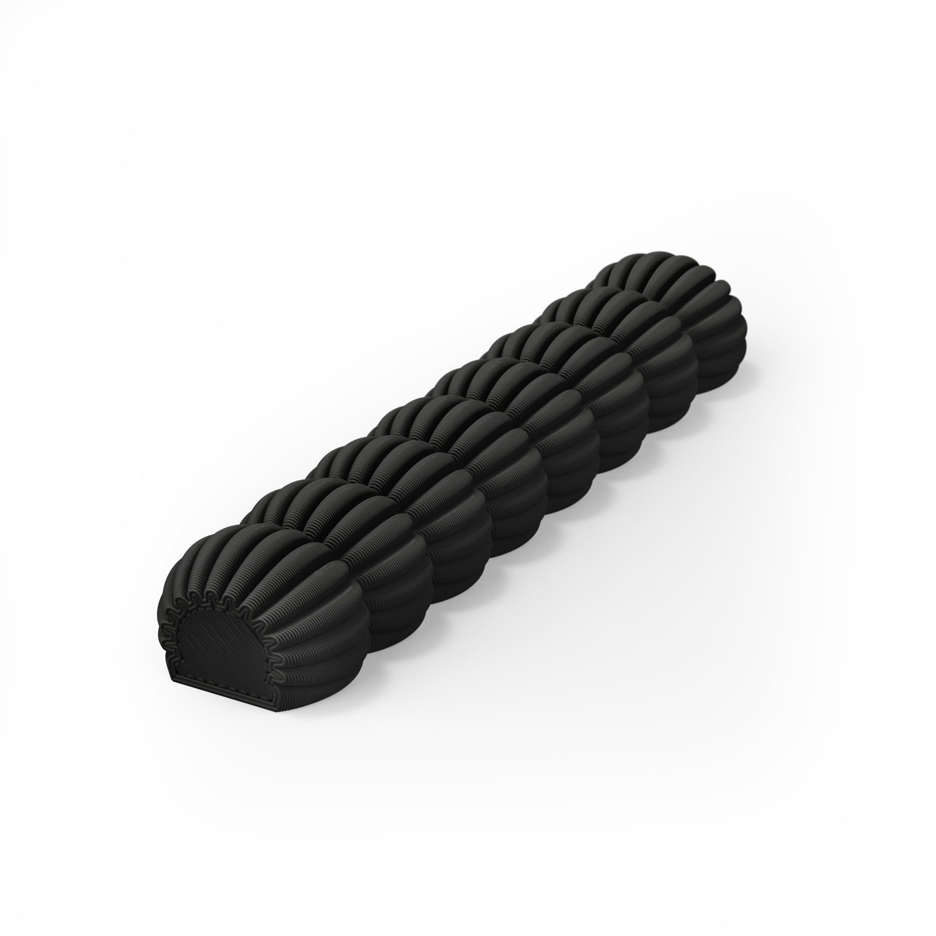 Zayl Charcoal Mezuzah