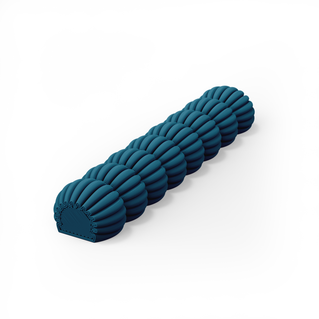 Zayl Mosaic Blue Mezuzah