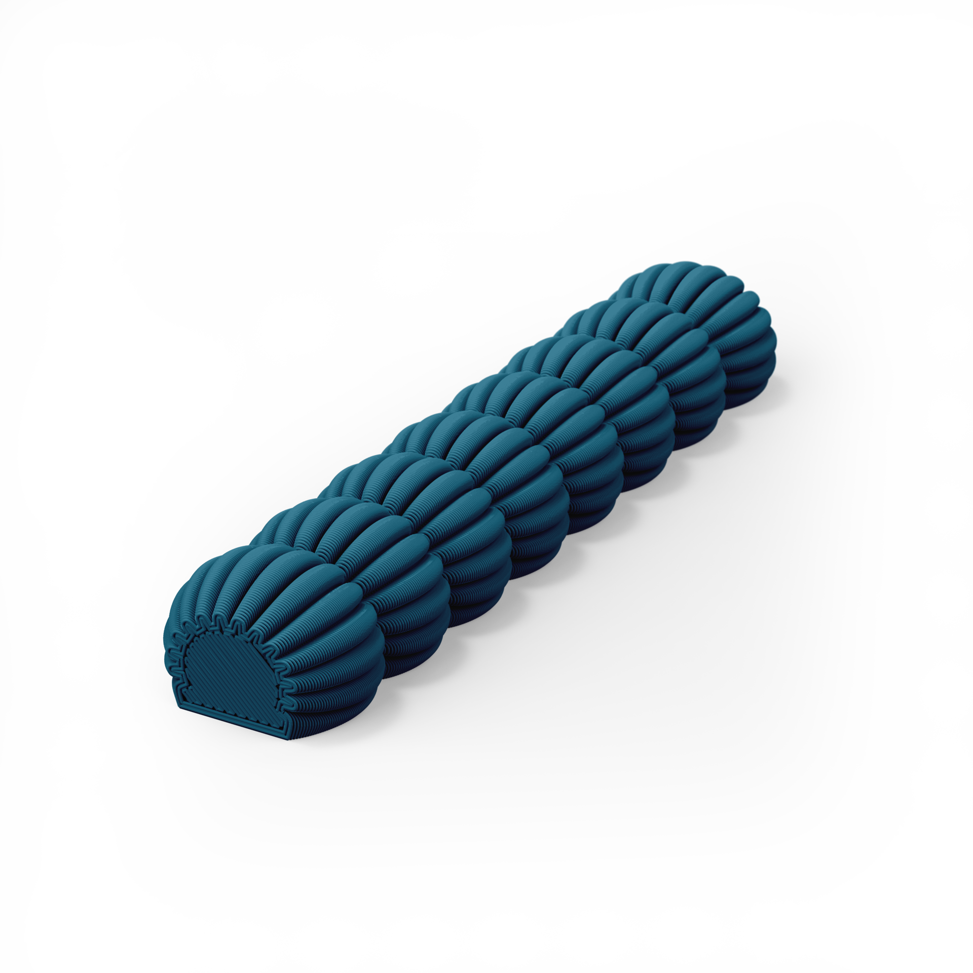 Zayl Mosaic Blue Mezuzah