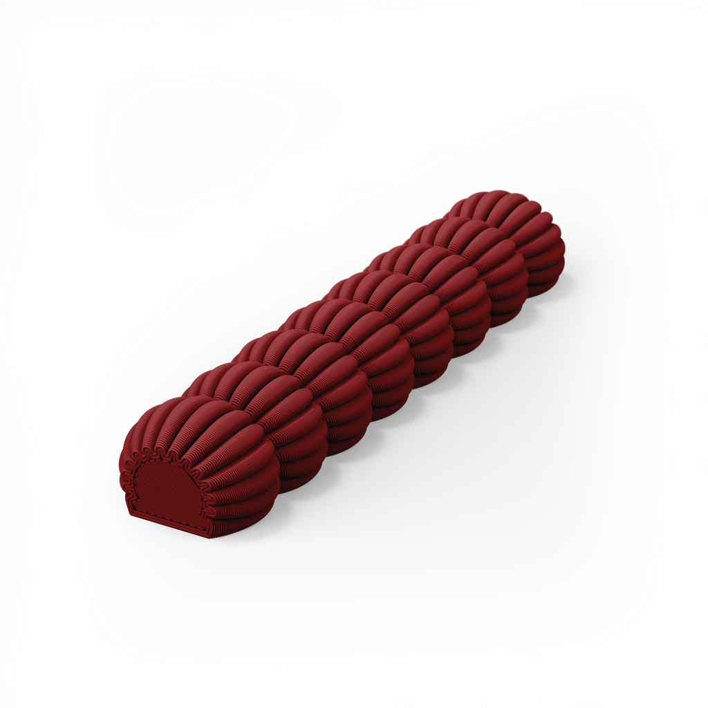 Zayl Ruby Red Mezuzah