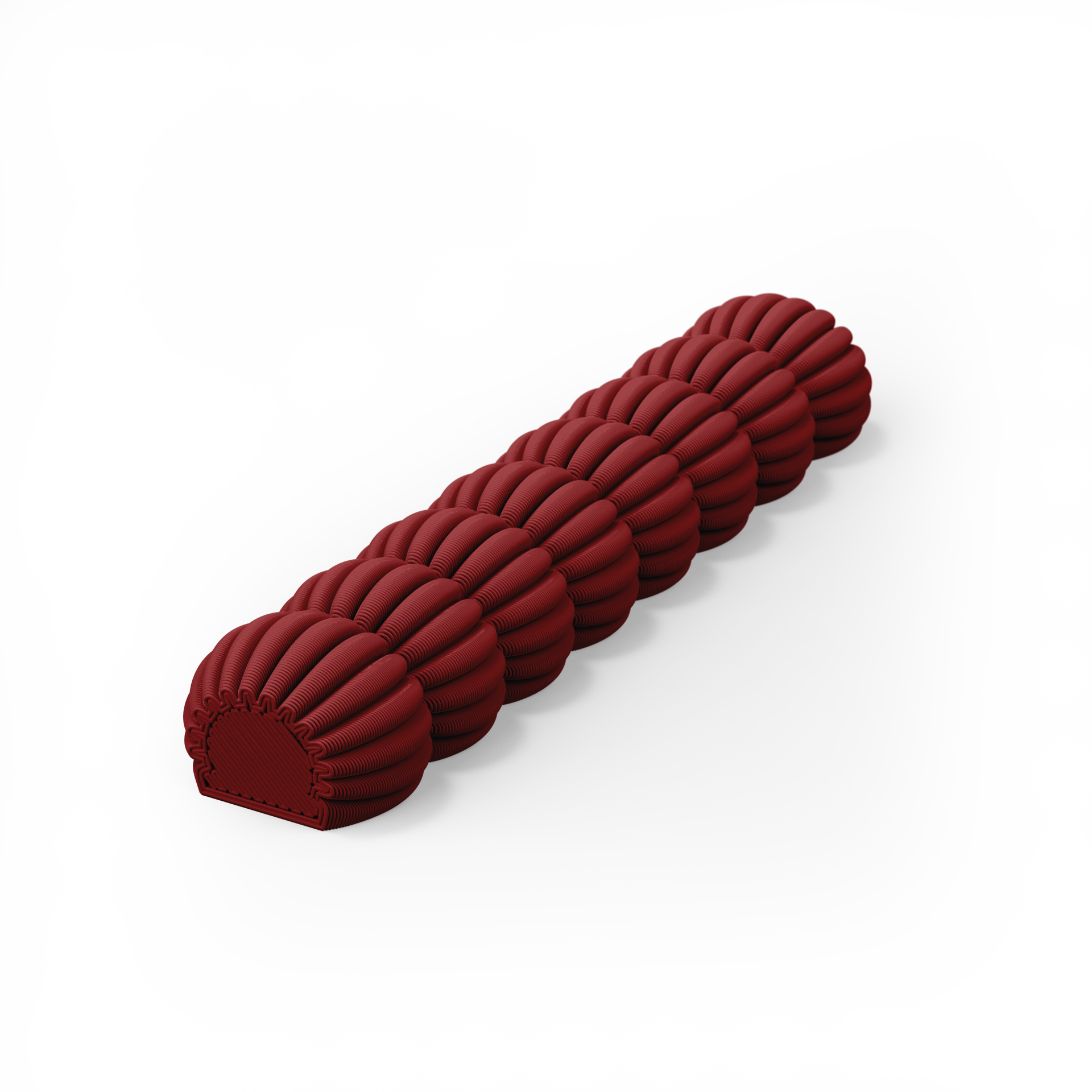 Zayl Ruby Red Mezuzah