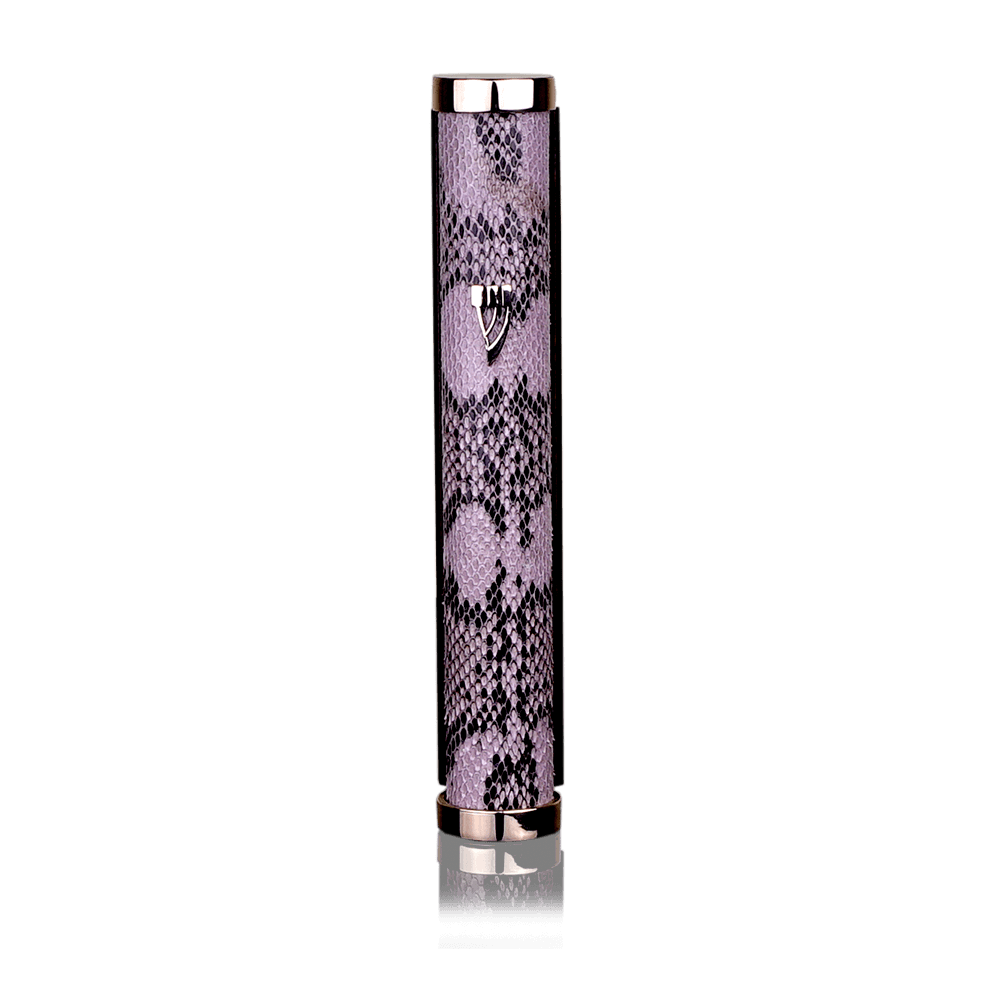 Mezuzah Jerusalem Python Black and Pink
