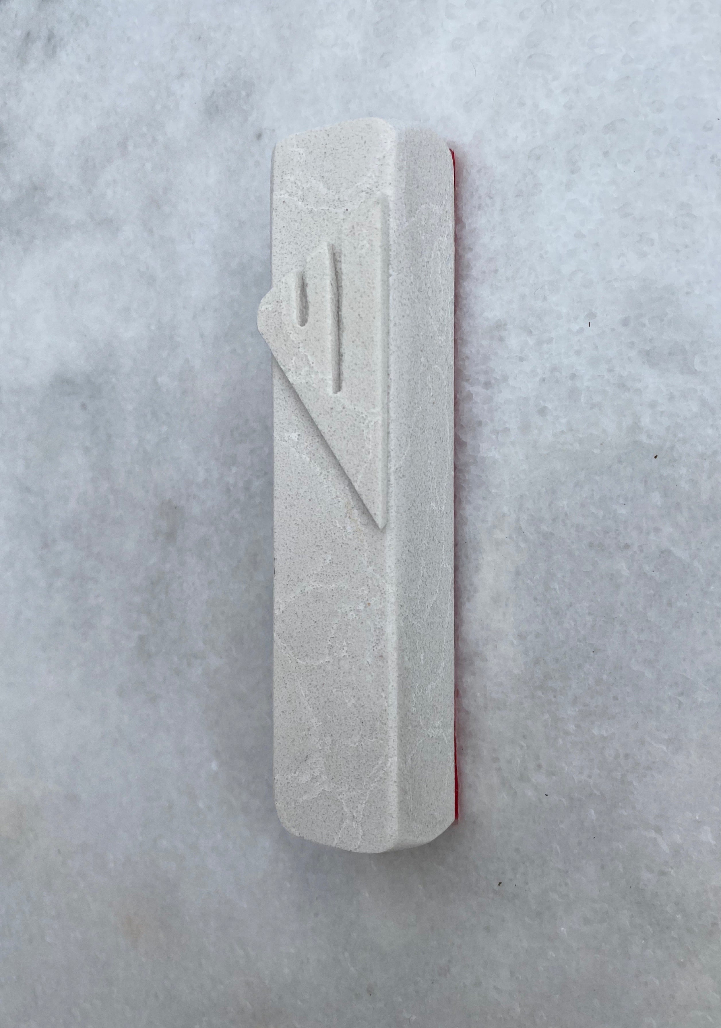Cream White Mezuzah | Cream white shin