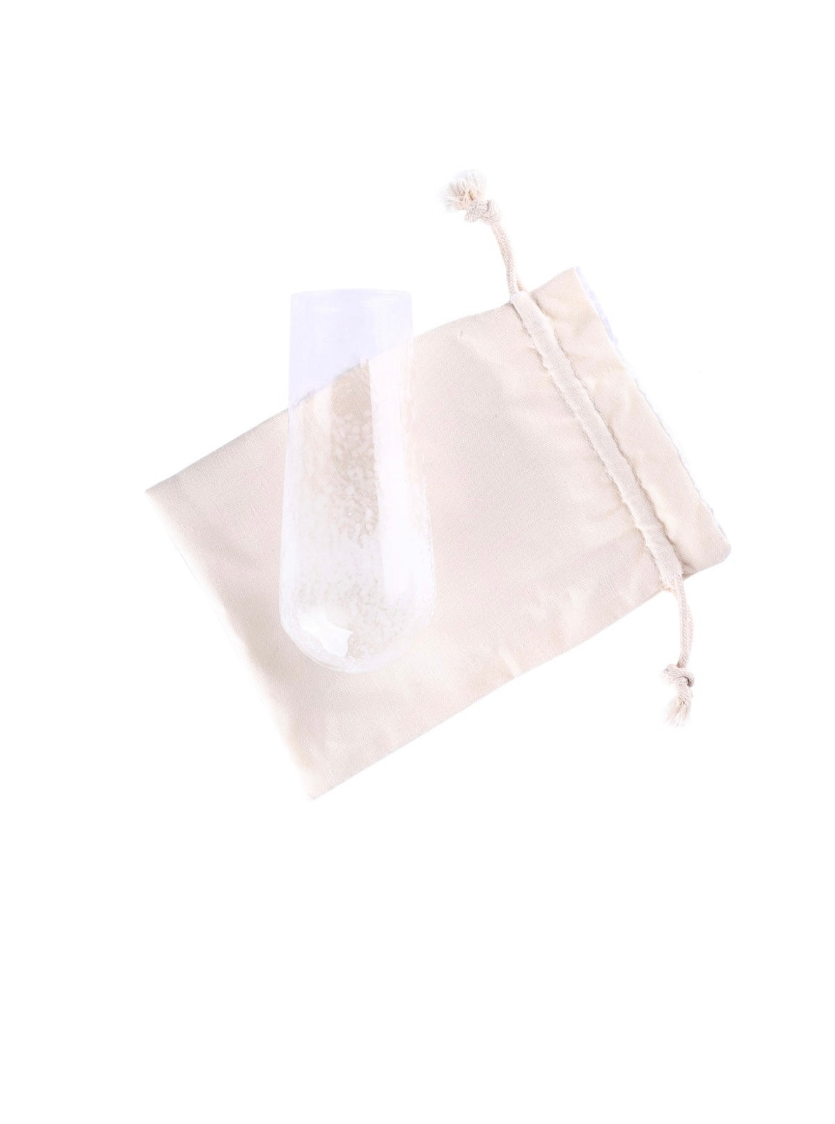 White Modern Wedding Breaking Glass & Bag By Project Lev