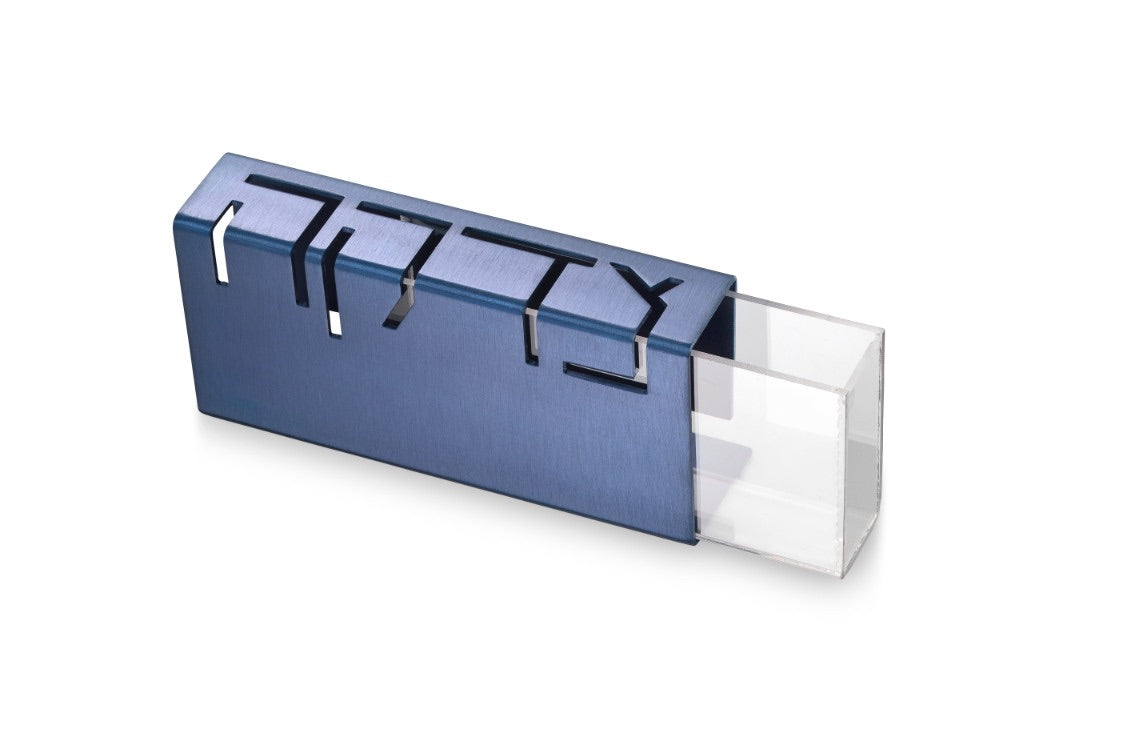 Tzedakah Box Blue