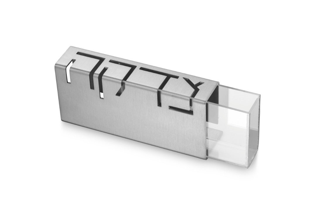 Tzedakah Box Silver