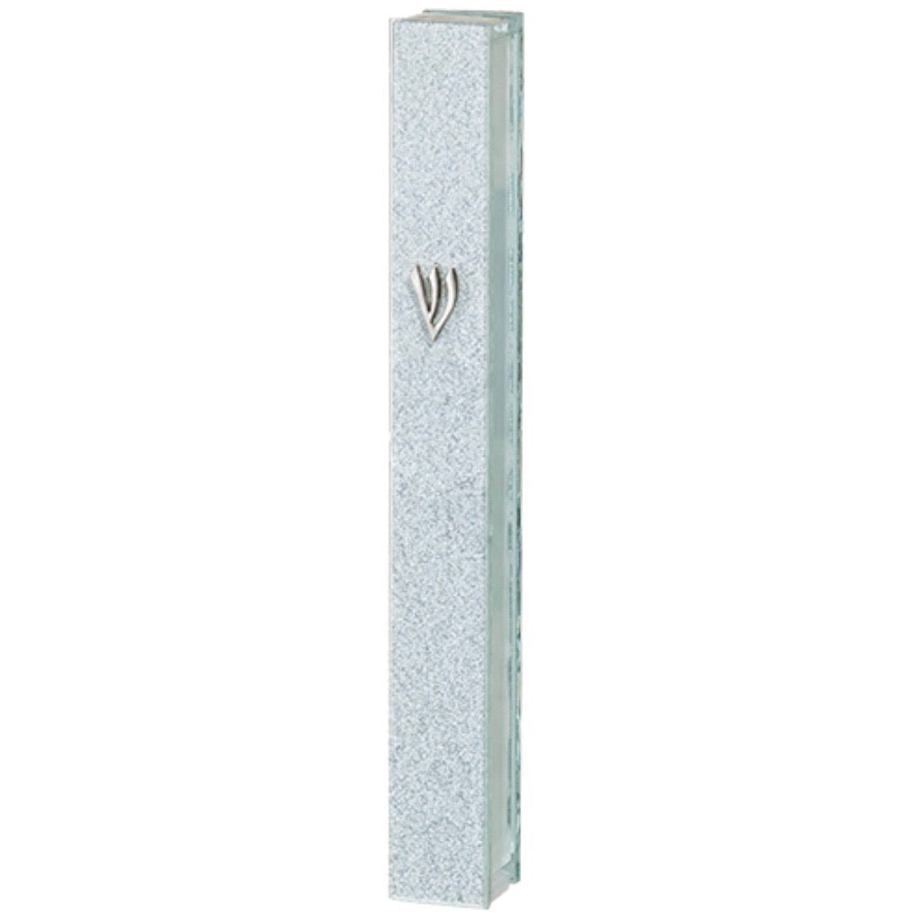 Glitter Glass Mezuzah