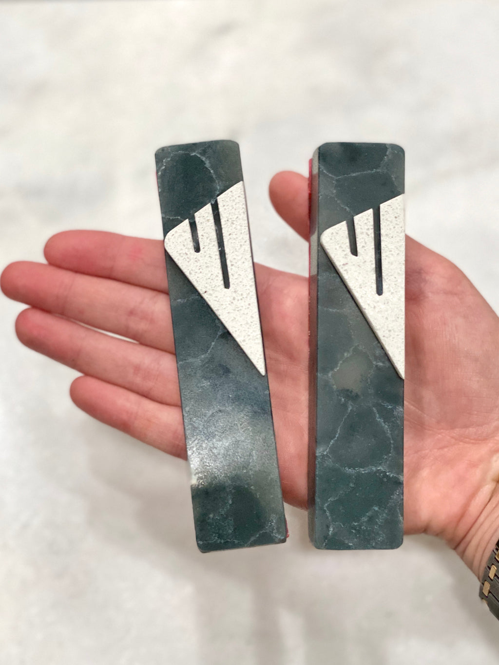 Seafoam Green Mezuzah