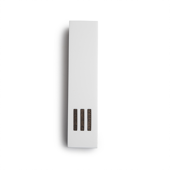 MEZUZAH | White Narrow | (ש) Side - Gray
