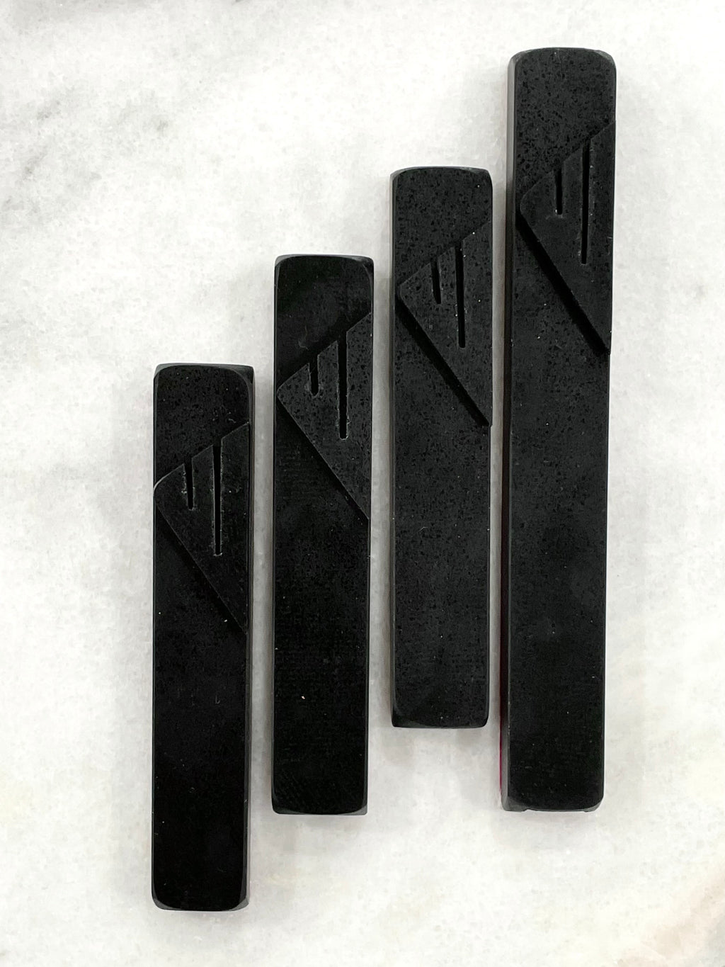 Jet Black Mezuzah | Jet Black Shin