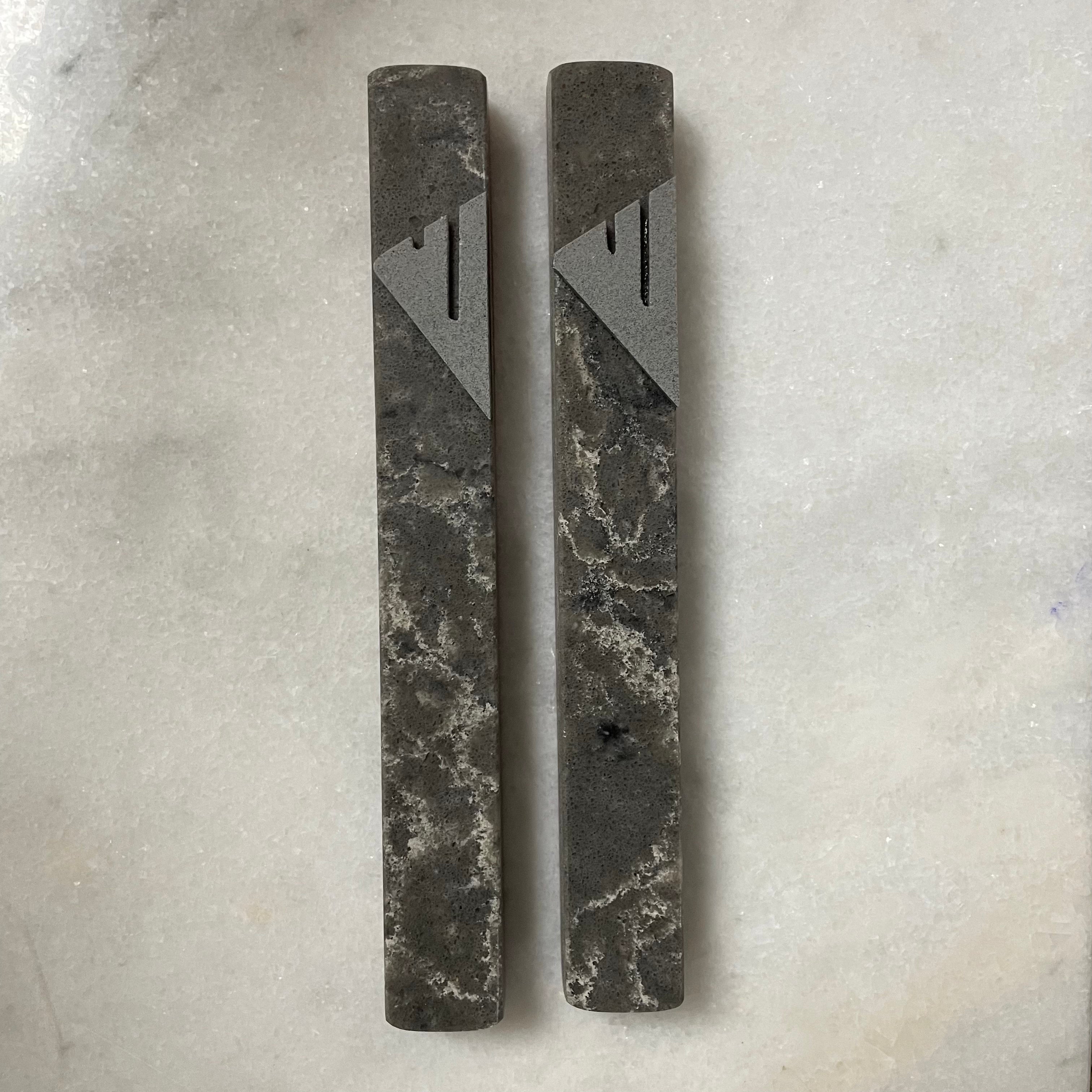 Stormy Mezuzah | Gunmetal Shin