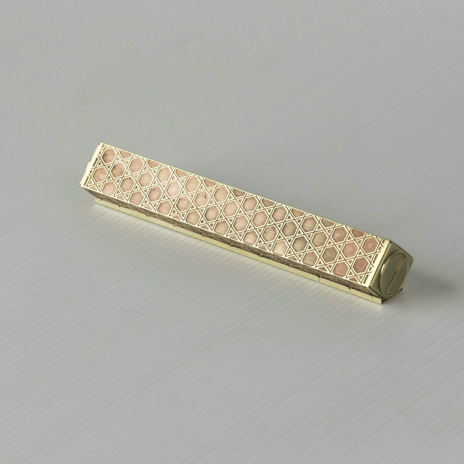 Brass Triangle Star of David Design