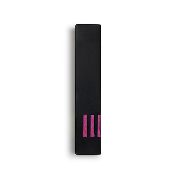 MEZUZAH | Black Narrow | (ש) Side - Pink
