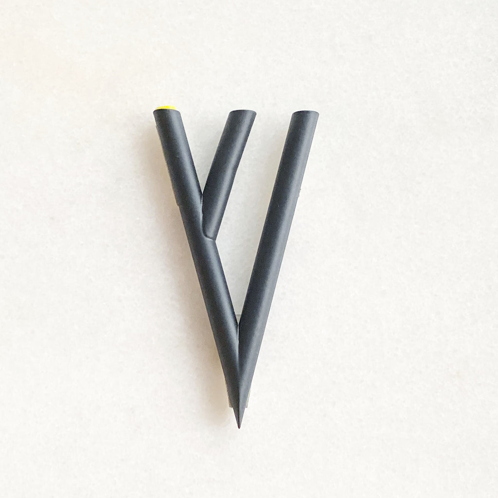 Architecture Black Shin Mezuzah