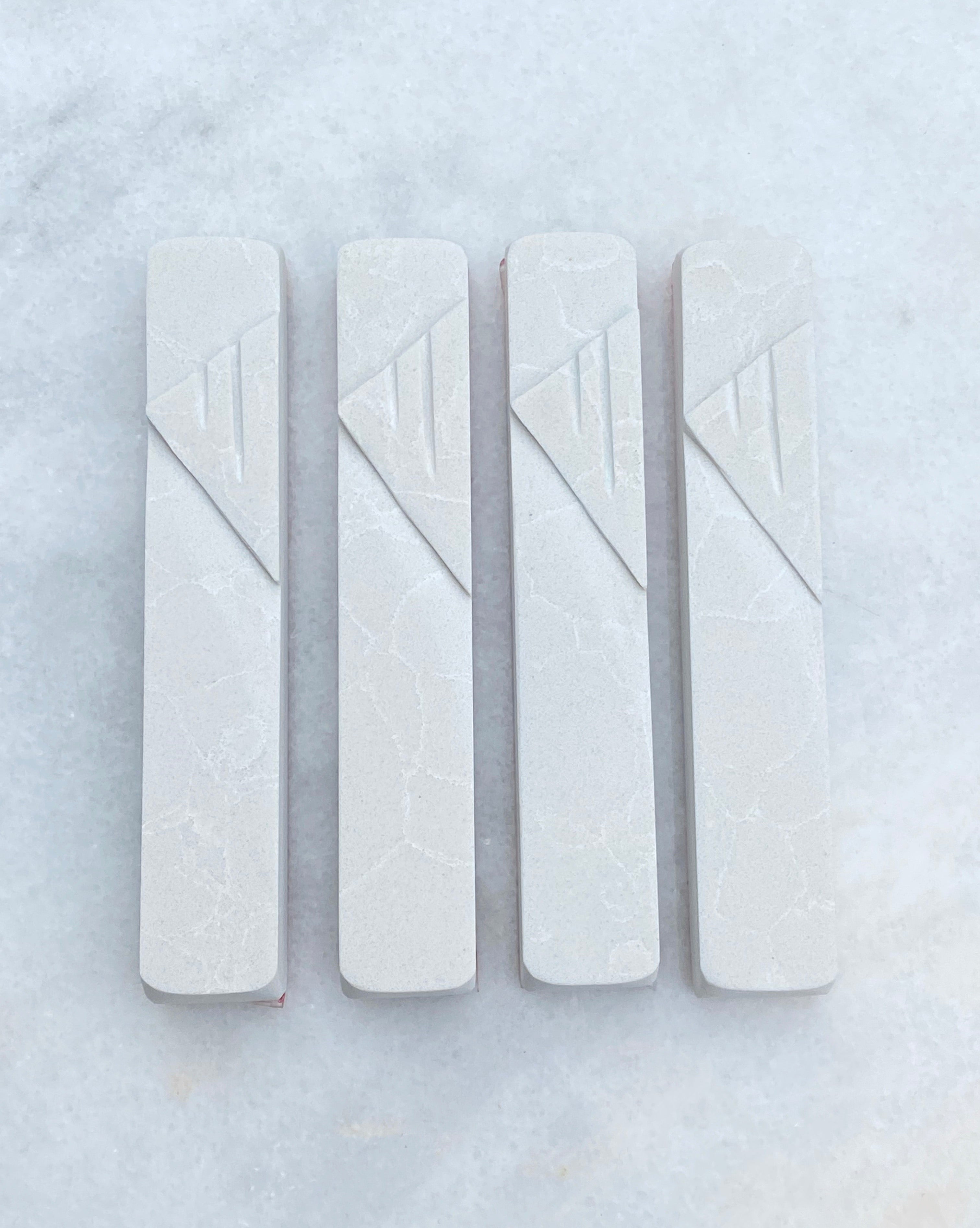 Cream White Whole Stone Carved