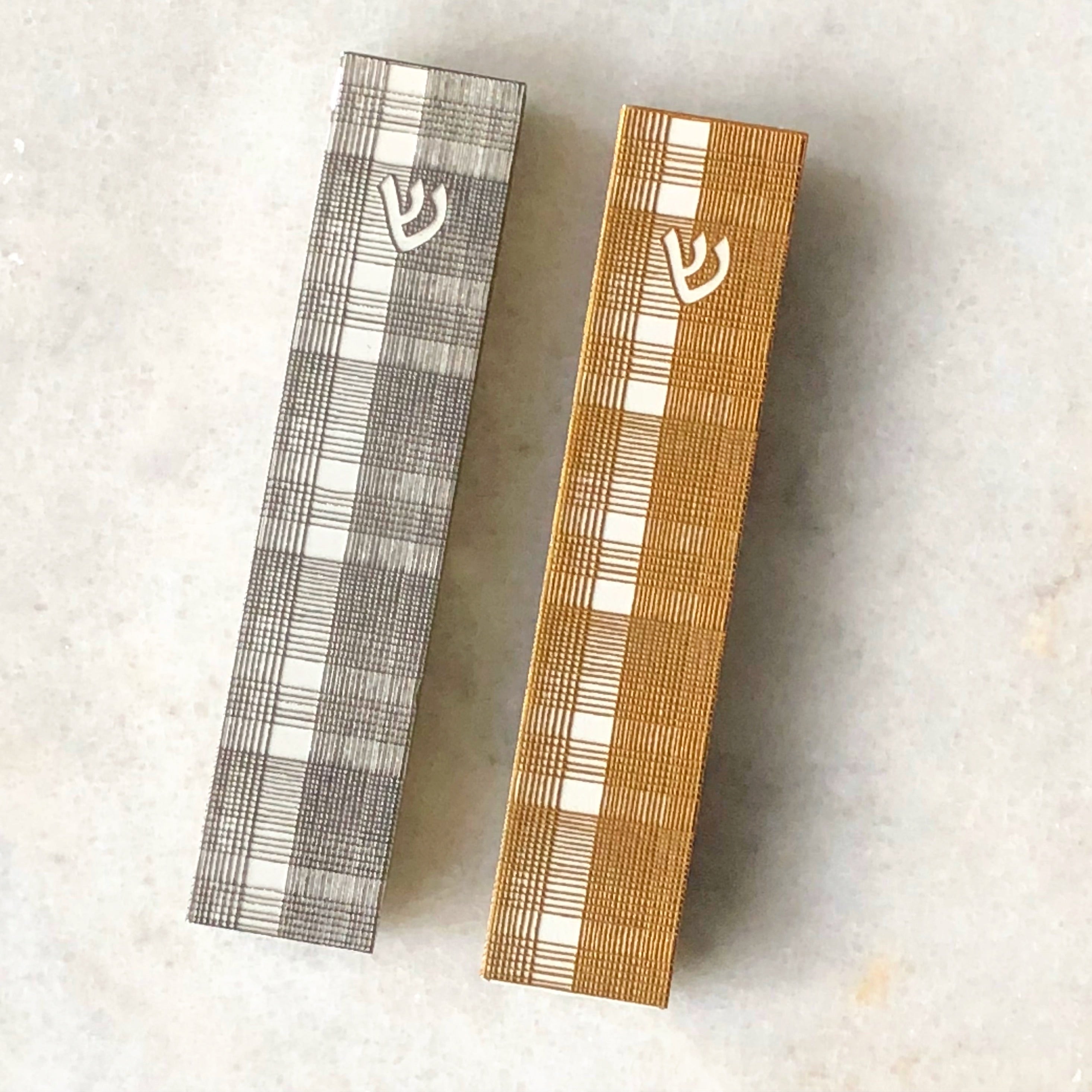 Prince of Wales 26 Mezuzah Gold Series