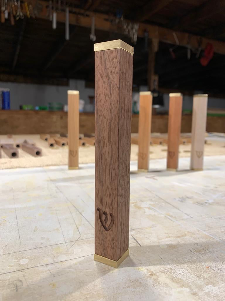 Walnut Wood Mezuzah