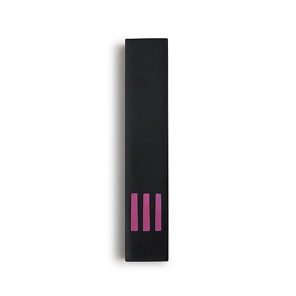 MEZUZAH | Black Narrow | (ש) Middle - Pink
