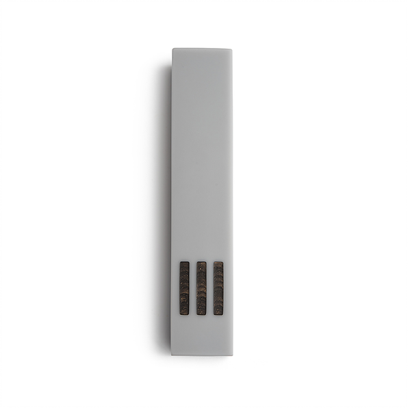 MEZUZAH | Gray Narrow | (ש) Midde - Copper