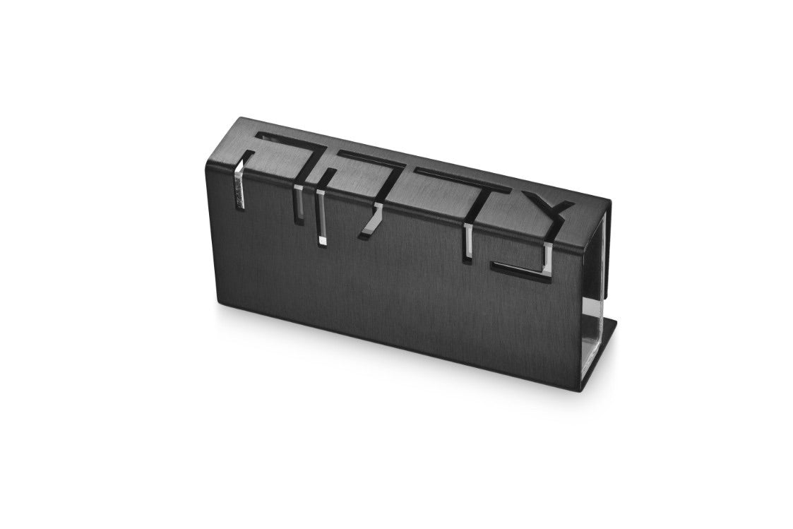 Tzedakah Box Black