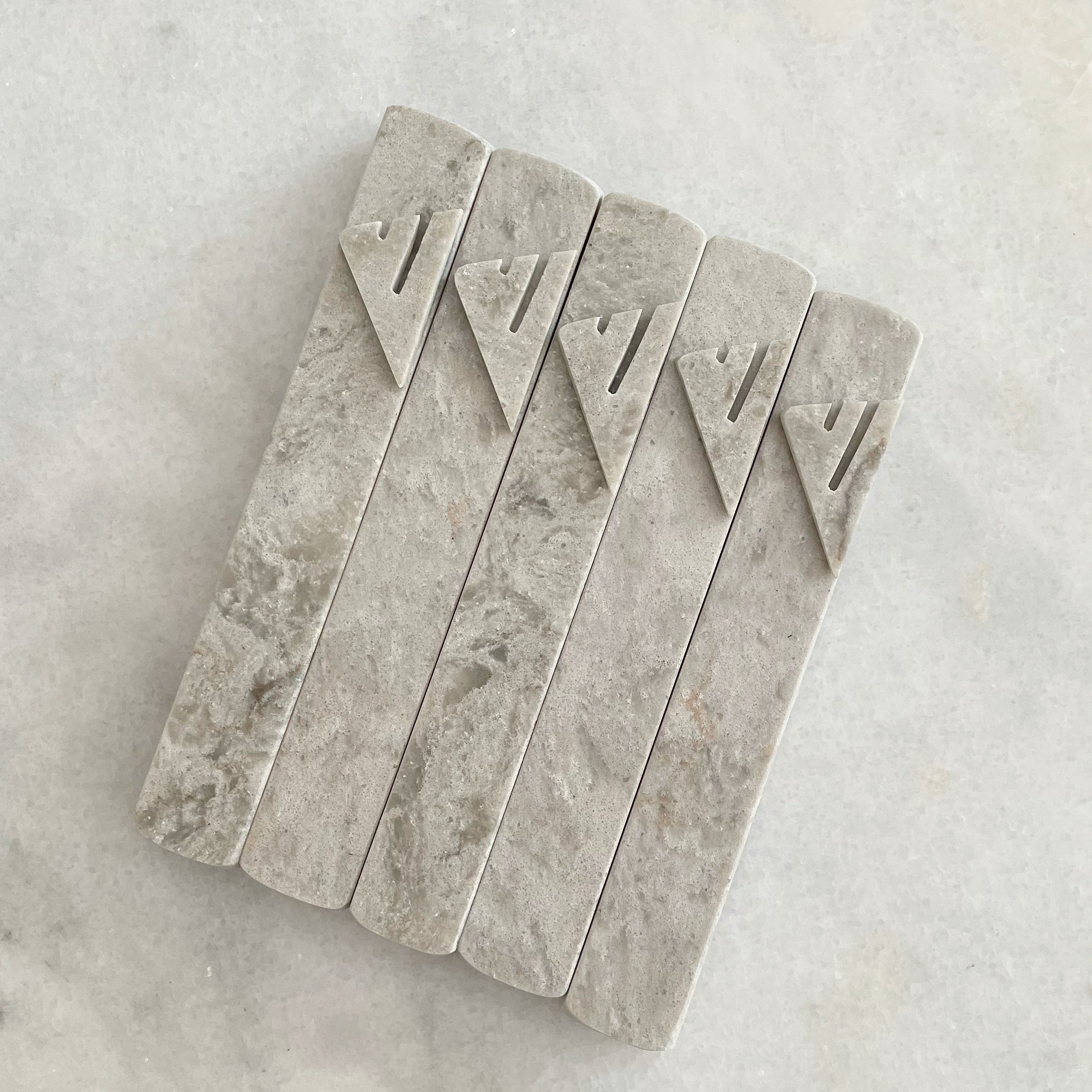 Light Stormy Mezuzah | Light Stormy Shin