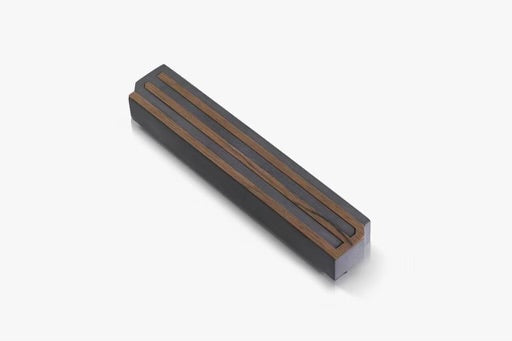 Dark Grey CONCRETE AND WOOD MEZUZAH- LONG SHIN