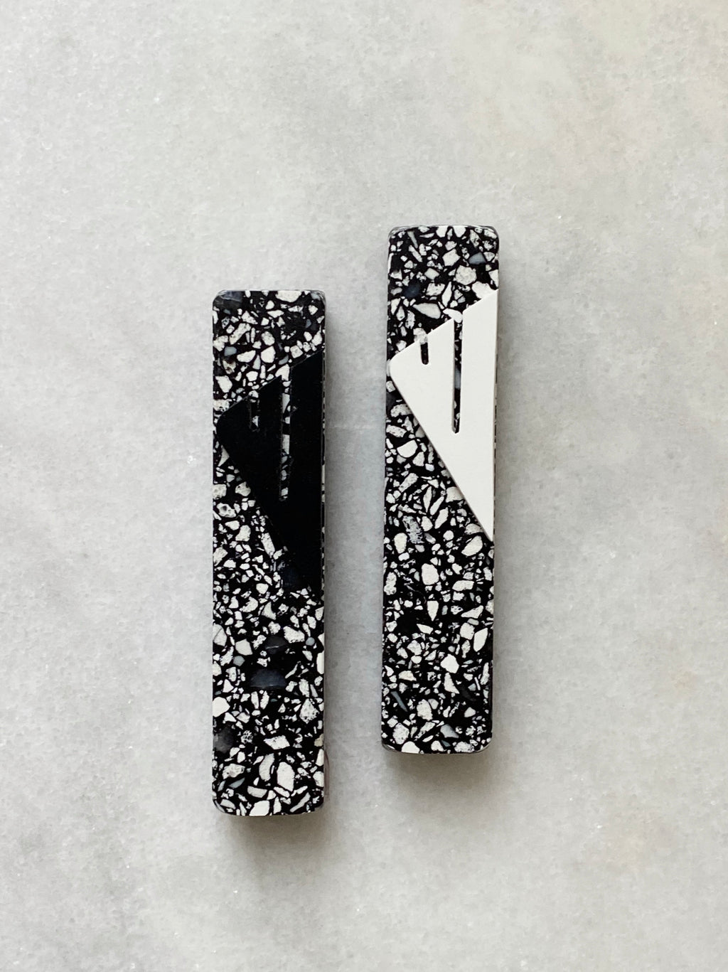 Speckled Mezuzah | Black Shin