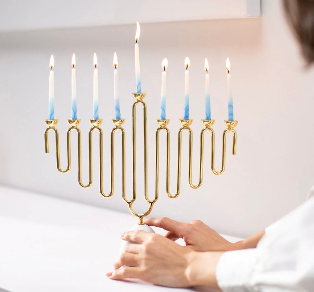 Coluna Menorah Gold