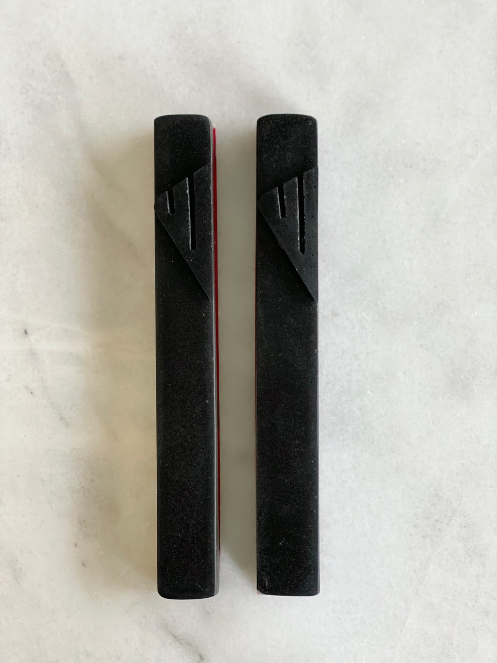 Jet Black Mezuzah | Jet Black Shin