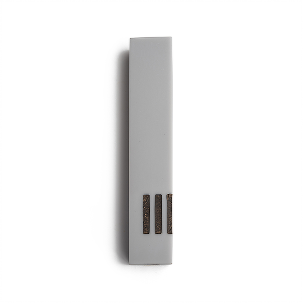 MEZUZAH | Gray Narrow | (ש) Side - Copper