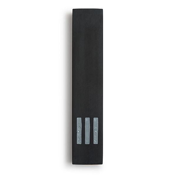 MEZUZAH | Black Narrow | (ש) Middle - Gray