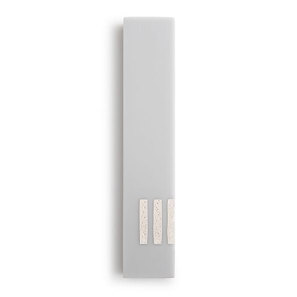 MEZUZAH | Gray Narrow | (ש) Side - White