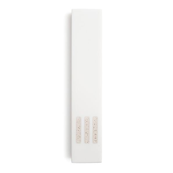 MEZUZAH | White Narrow | (ש) Middle- White