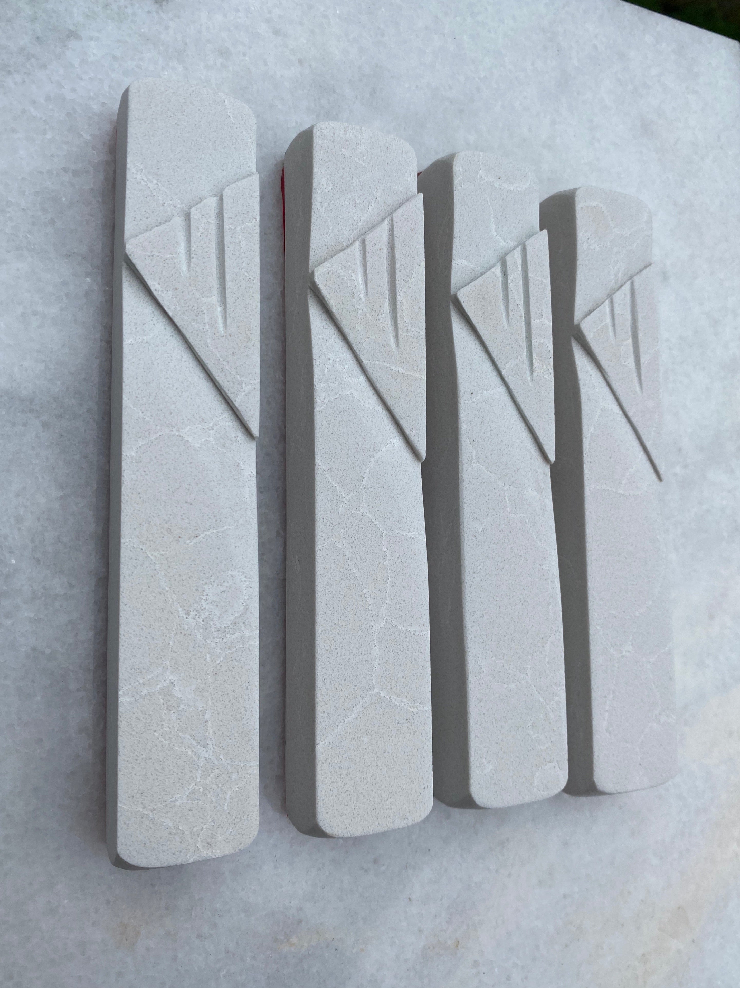 Cream White Whole Stone Carved