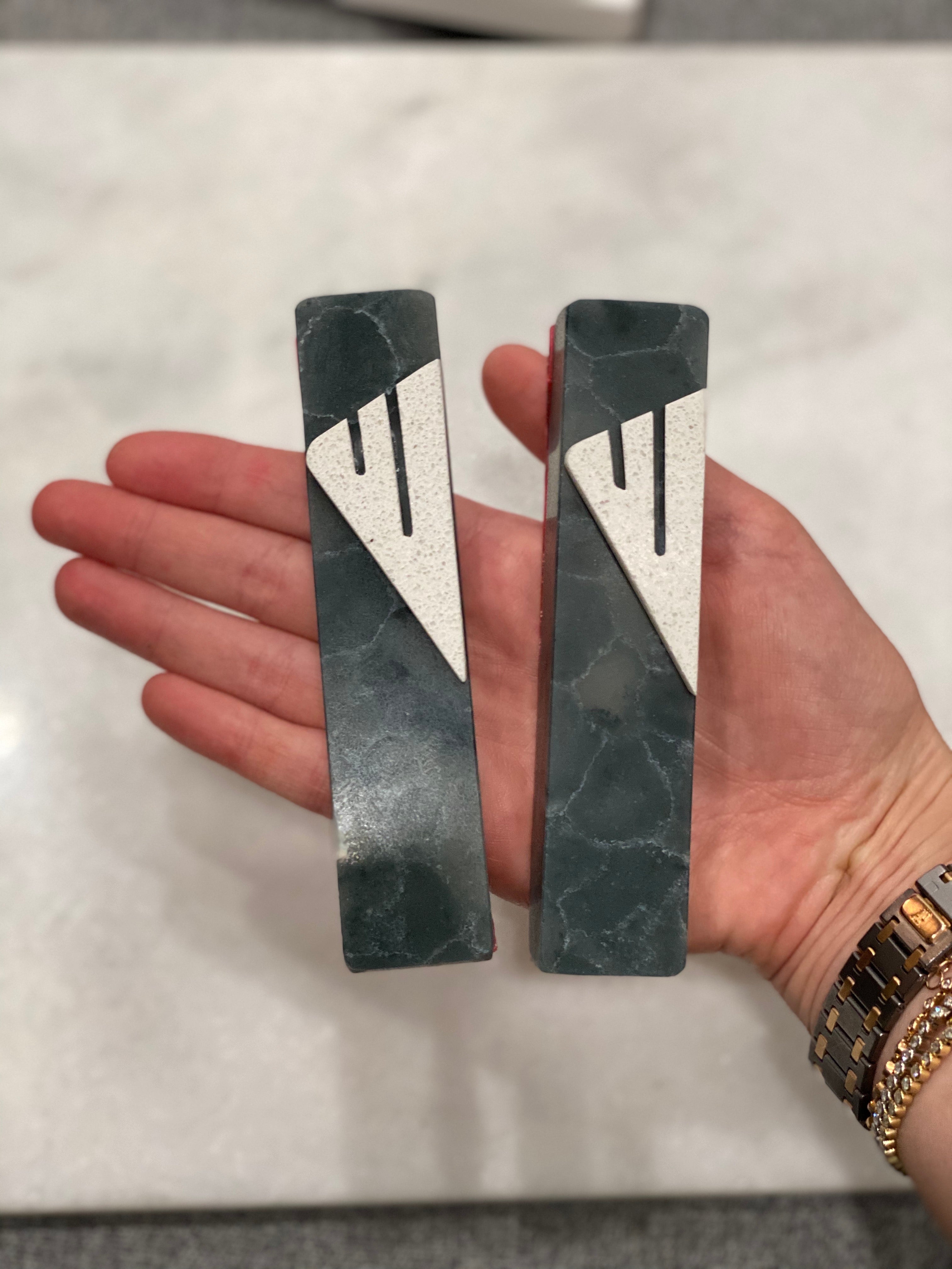 Seafoam Green Mezuzah