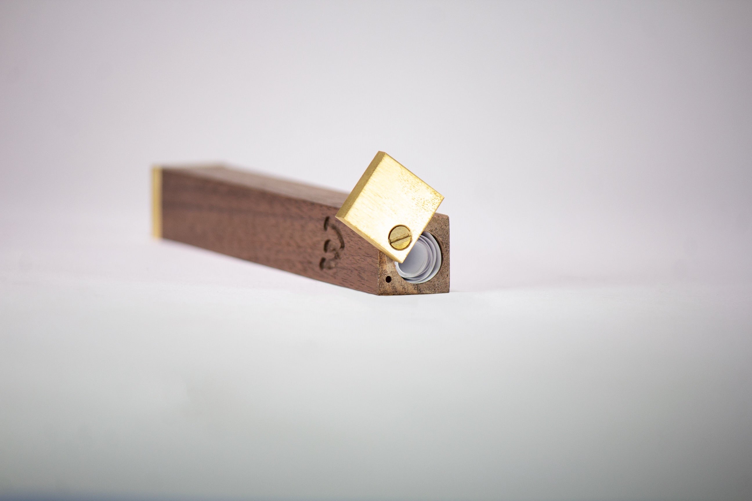 Walnut Wood Mezuzah