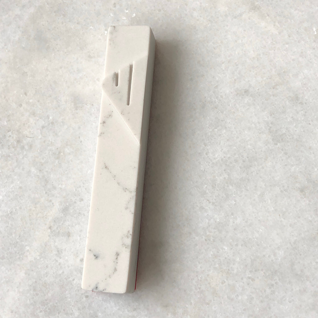 Carrara Mezuzah