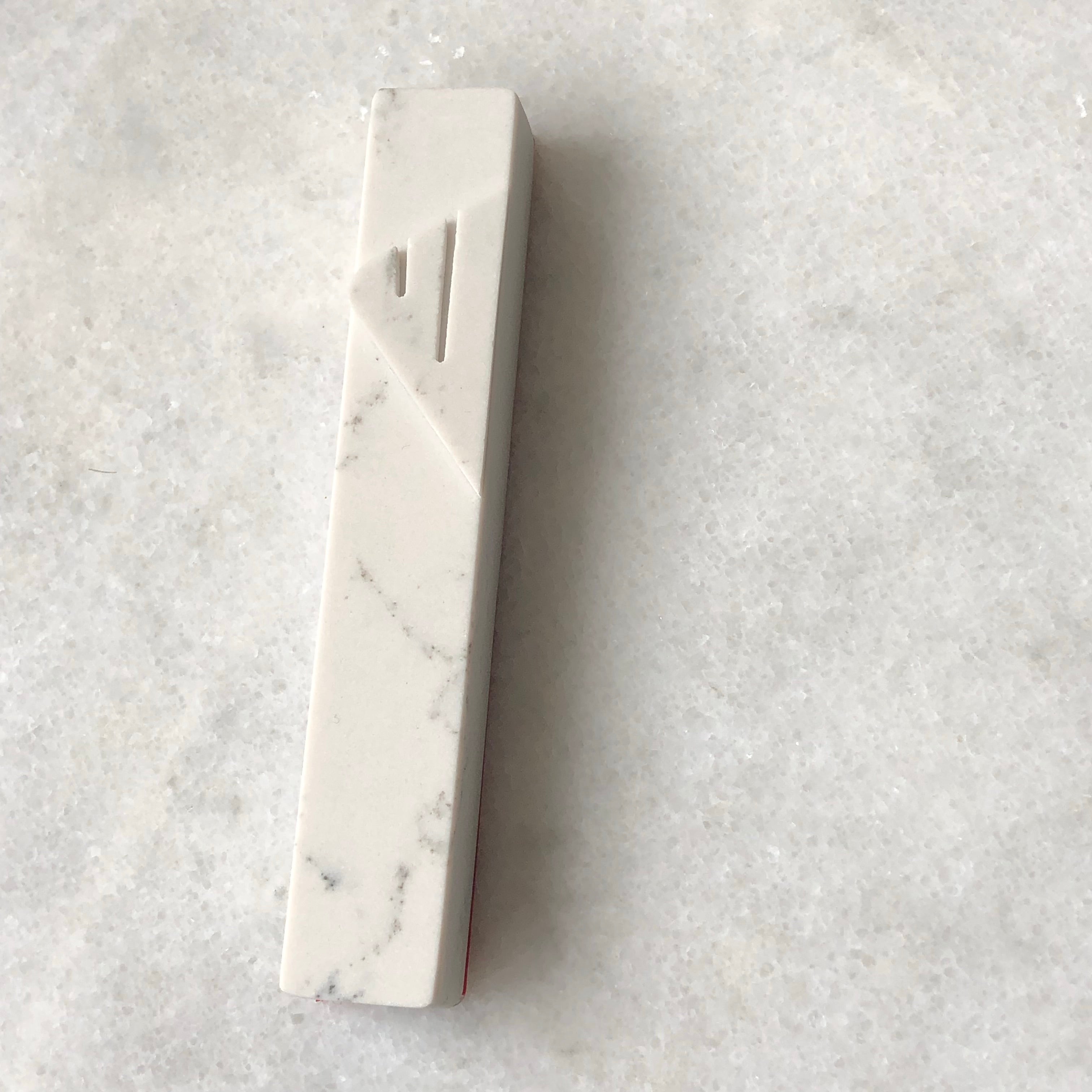 Carrara Mezuzah