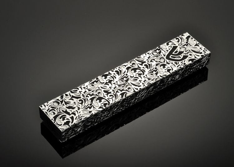 Royal Jaquard Mezuzah