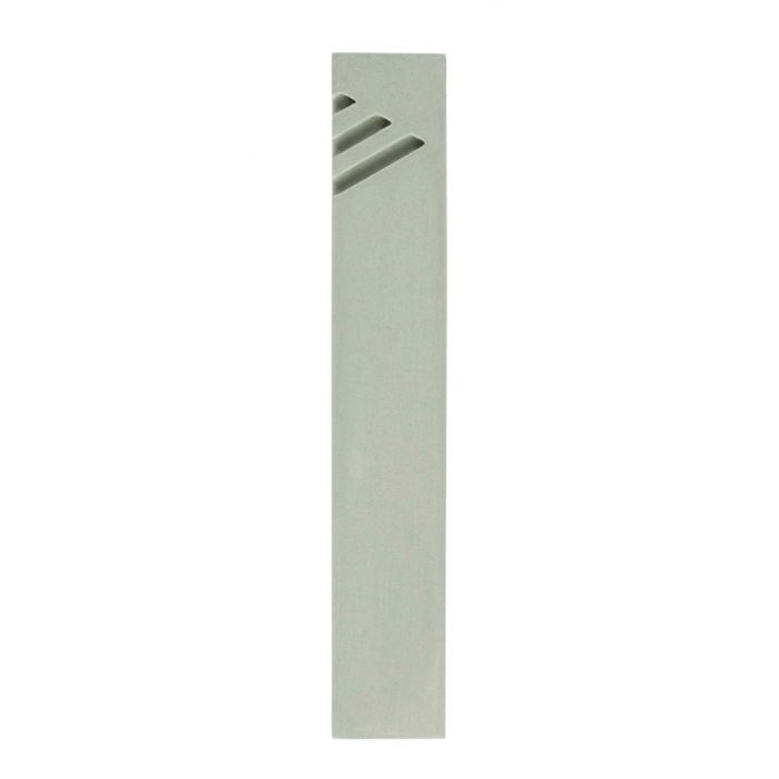 Mint Modern Minimalist Cement Mezuzah