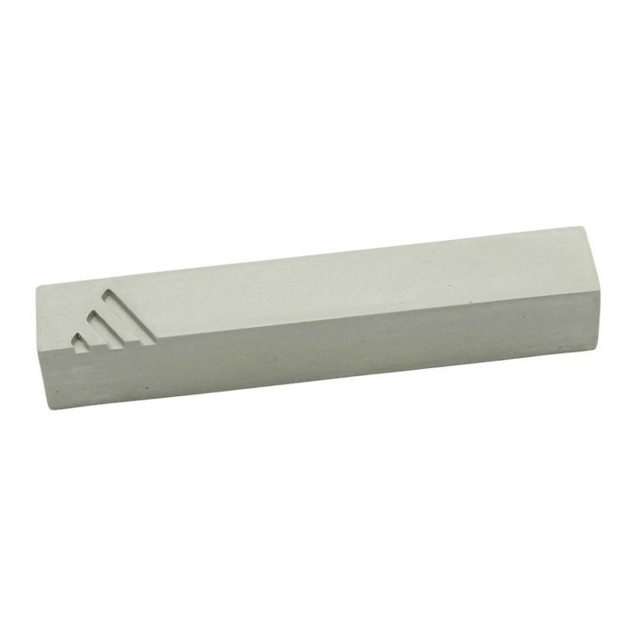 Mint Modern Minimalist Cement Mezuzah
