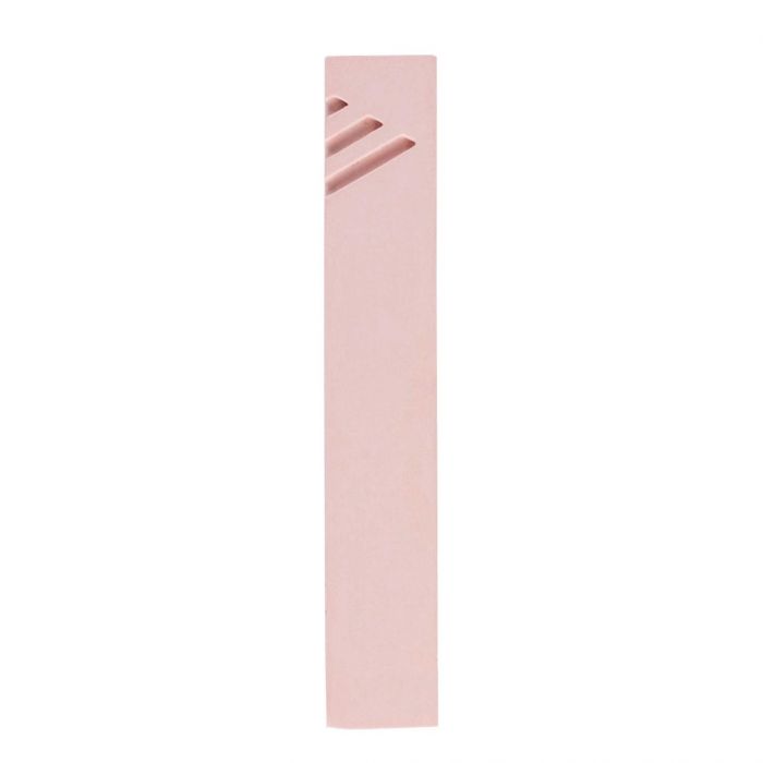 Pale Pink Modern Minimalist Cement Mezuzah